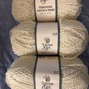 Yarn Bee Cream Yarn Bundle